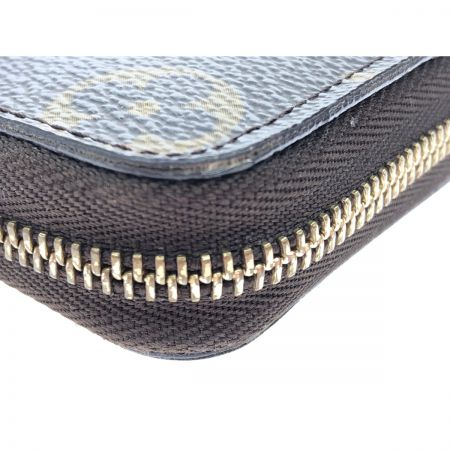  LOUIS VUITTON ルイヴィトン レディース コンパクトウォレット モノグラム ジッピー・コインパース M60067 ブラウン