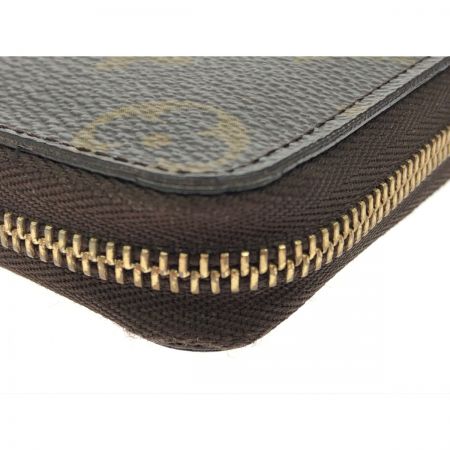  LOUIS VUITTON ルイヴィトン レディース コンパクトウォレット モノグラム ジッピー・コインパース M60067 ブラウン