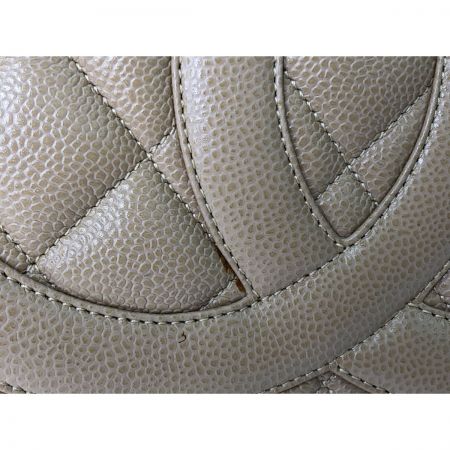  CHANEL シャネル レディース 復刻トート トートバッグ ココマーク キャビアスキン ベージュ