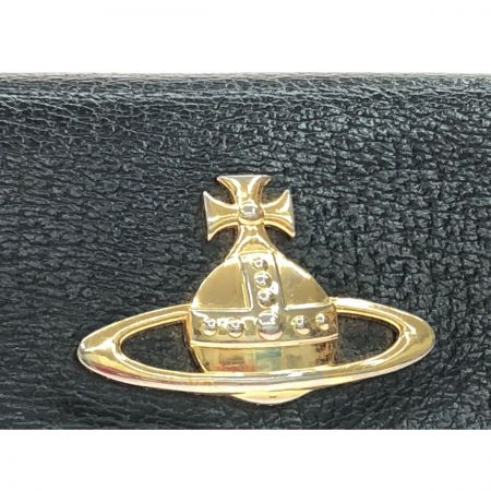  Vivienne Westwood ヴィヴィアン・ウエストウッド レディース 三つ折り財布 エグゼクティブ レザー 3318C93 ブラック