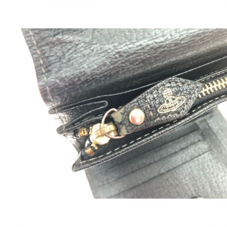  Vivienne Westwood ヴィヴィアン・ウエストウッド レディース 三つ折り財布 エグゼクティブ レザー 3318C93 ブラック