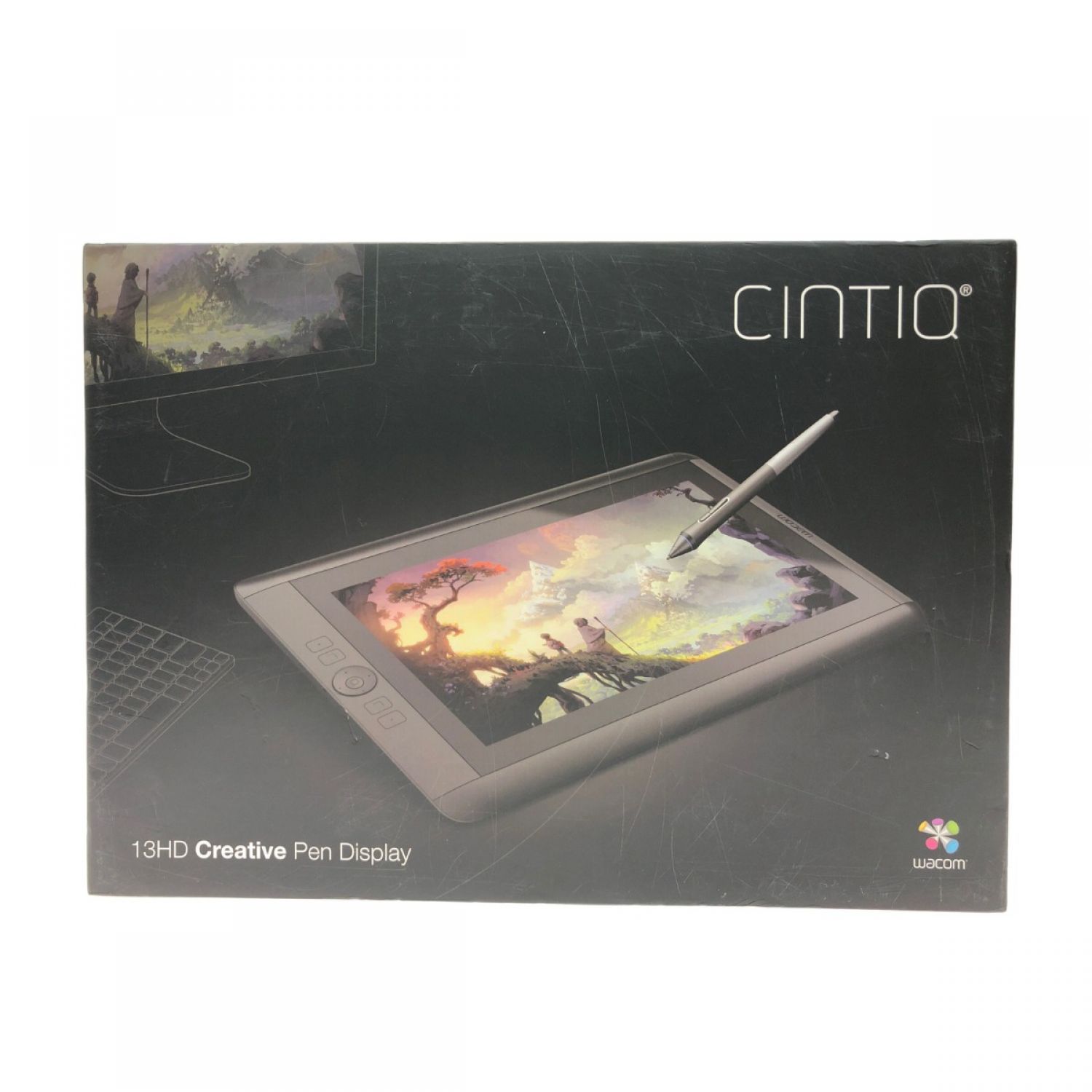 中古】 WACOM ワコム 13.3型 ペンタブレット 液晶タブレット 液タブ