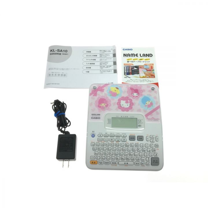 ☆値下げ！CASIO KL-SA10 サンリオ テプラ本体＋ テープセット