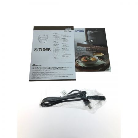  Tiger タイガ 電気圧力鍋 COK-A220KM ブラック