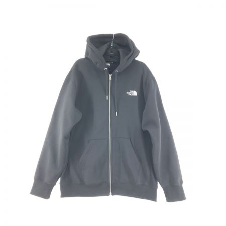  THE NORTH FACE ザノースフェイス メンズ スウェットパーカー フルジップパーカー スクエアロゴ XXL nt62349 ブラック