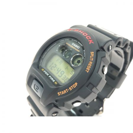  CASIO カシオ メンズ腕時計 クオーツ デジタル G-SHOCK Gショック フォックスファイヤー DW-6900B ブラック