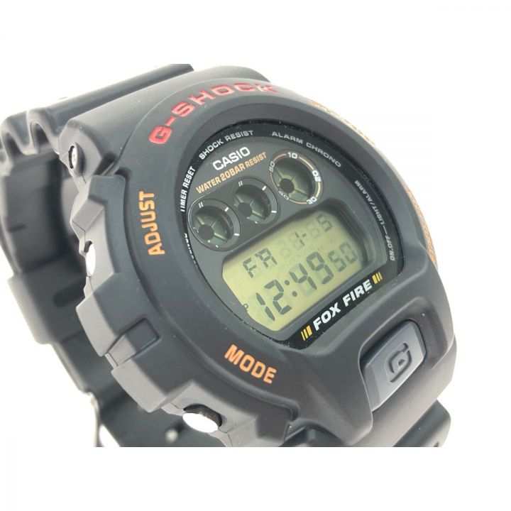 CASIO カシオ メンズ腕時計 クオーツ デジタル G-SHOCK Gショック フォックスファイヤー DW-6900B  ブラック｜中古｜なんでもリサイクルビッグバン
