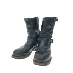 ▼▼ RED WING レッドウィング メンズブーツ エンジニアブーツ 25.5cm 2268 ブラック Bランク