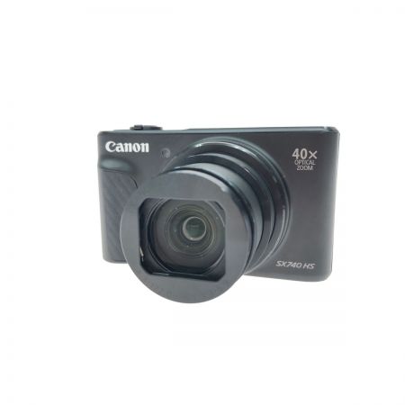  CANON キャノン DIGIC 8 光学40倍ズームレンズ 搭載 コンパクトデジタルカメラ 取扱い説明書欠品 SX740HS ブラック