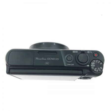  CANON キャノン DIGIC 8 光学40倍ズームレンズ 搭載 コンパクトデジタルカメラ 取扱い説明書欠品 SX740HS ブラック