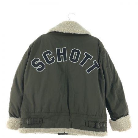  Schott ショット レディース ブルゾン Schott × JEANASIS B-3ジャケット JS070985US グリーン