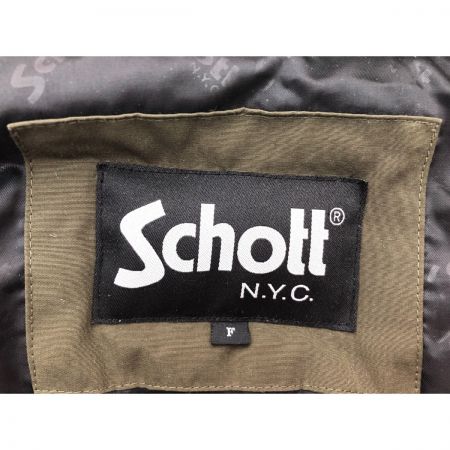  Schott ショット レディース ブルゾン Schott × JEANASIS B-3ジャケット JS070985US グリーン