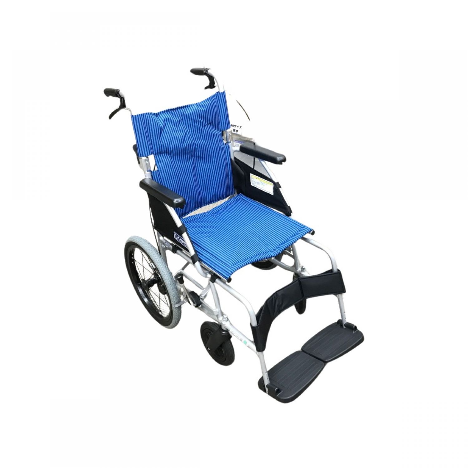 中古】 KAWAMURA カワムラ 介助用 車椅子 2018年製 BML1640SB Aランク