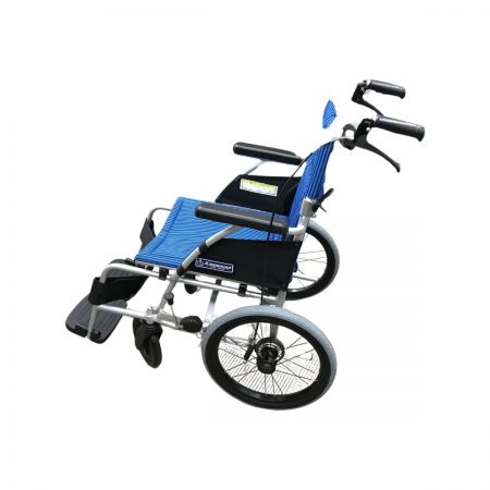  KAWAMURA カワムラ 介助用 車椅子 2018年製 BML1640SB