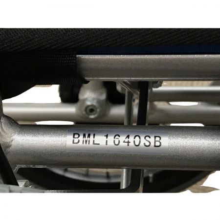  KAWAMURA カワムラ 介助用 車椅子 2018年製 BML1640SB