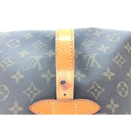  LOUIS VUITTON ルイヴィトン ユニセックス ショルダーバッグ 斜め掛け モノグラム ソミュール30 M42256 ブラウン