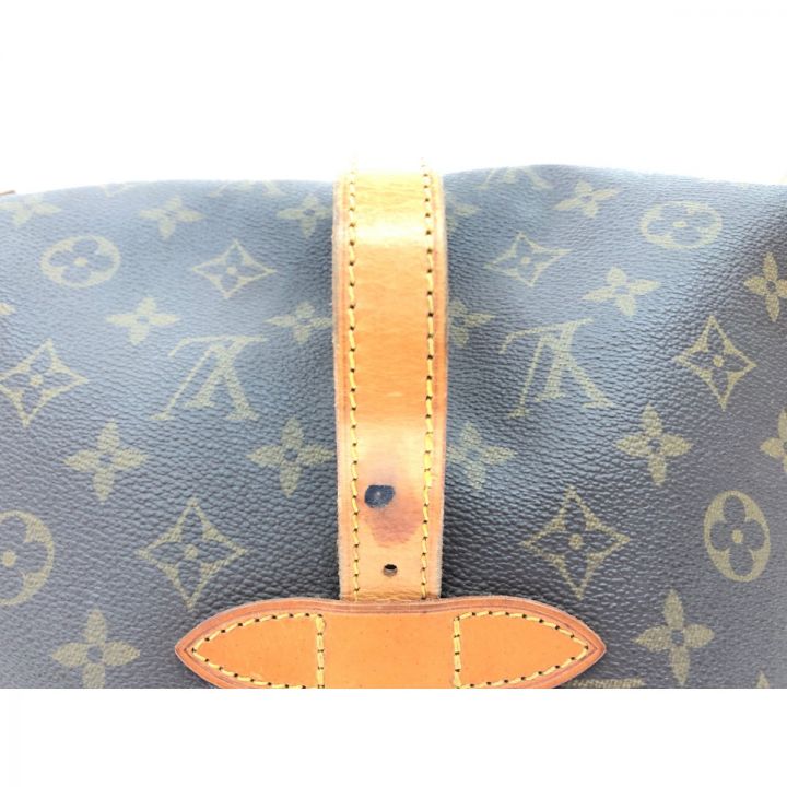 LOUIS VUITTON ルイヴィトン ユニセックス ショルダーバッグ 斜め掛け モノグラム ソミュール30 M42256 ブラウン ｜中古｜なんでもリサイクルビッグバン