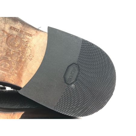  DOLCE & GABBANA ドルチェアンドガッバーナ メンズブーツ レースアップブーツ 編み上げ 25㎝ ブラック