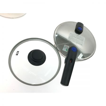  Fissler Fissler フィスラー 圧力鍋 4.5L+2.5L