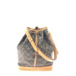▼▼ LOUIS VUITTON ルイヴィトン レディース ショルダーバッグ ワンショルダー モノグラムライン ノエ M42224 ブラウン Bランク