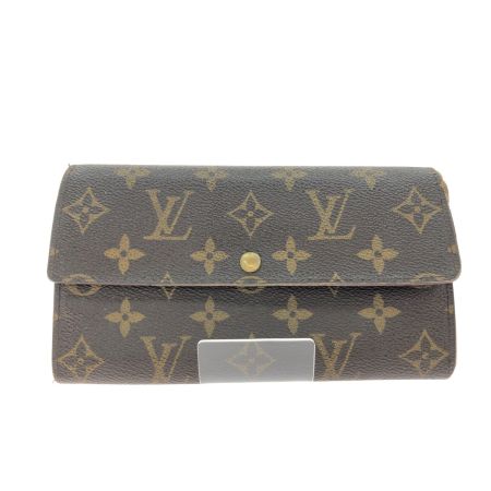  LOUIS VUITTON ルイヴィトン レディース 長財布 モノグラム ポルトモネクレディ  M61726 ブラウン