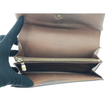  LOUIS VUITTON ルイヴィトン レディース 長財布 モノグラム ポルトモネクレディ  M61726 ブラウン