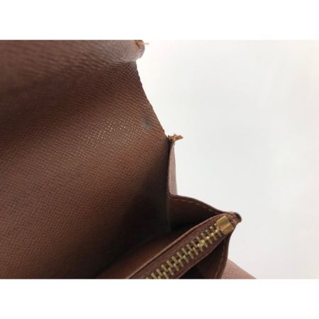  LOUIS VUITTON ルイヴィトン レディース 長財布 モノグラム ポルトモネクレディ  M61726 ブラウン