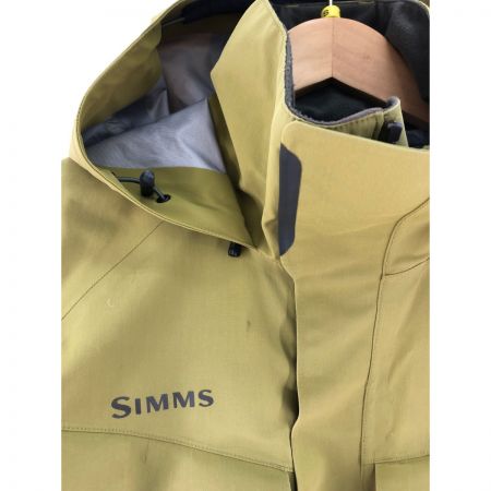  SIMMS メンズ ガイドジャケット ゴアテックス Sサイズ 34877 黄緑