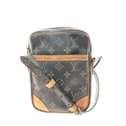 ▼▼ LOUIS VUITTON ルイヴィトン レディース ショルダーバッグ 斜め掛け モノグラム ダヌーブ M45266 ブラウン Bランク