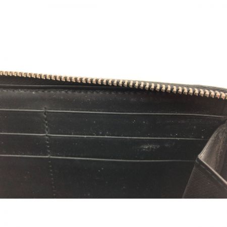  GUCCI グッチ レディース 長財布 ラウンドファスナー ミストラルシマ GG柄 408839 2164 ブラック