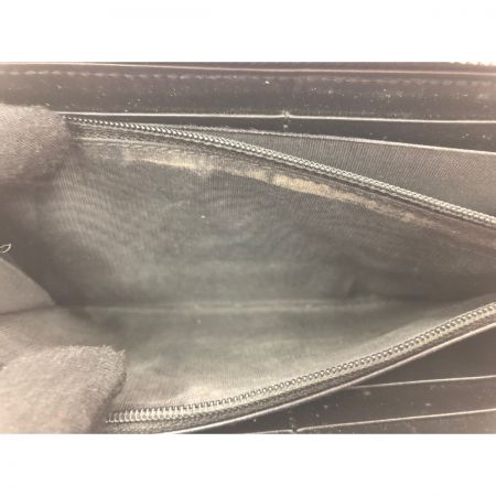  GUCCI グッチ レディース 長財布 ラウンドファスナー ミストラルシマ GG柄 408839 2164 ブラック