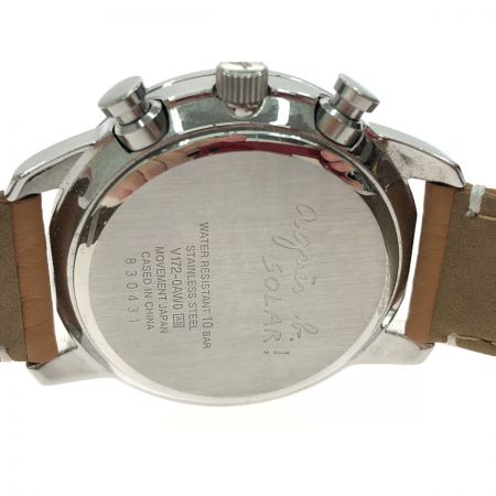  agnes b アニエスベー メンズ腕時計 クオーツ クロノグラフ SOLER V1720Aw0