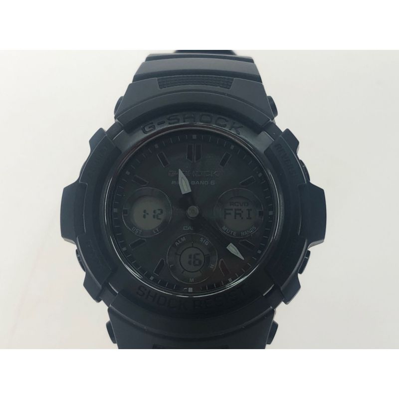 中古】 CASIO カシオ メンズ腕時計 ソーラー電波 G-SHOCK Gショック ...