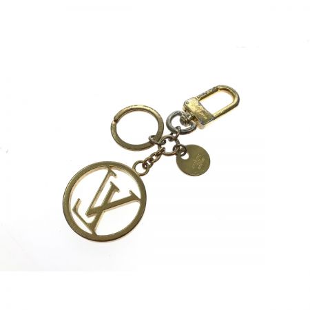  LOUIS VUITTON ルイヴィトン  バッグチャーム LV サークル ゴールド M68000