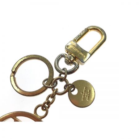  LOUIS VUITTON ルイヴィトン  バッグチャーム LV サークル ゴールド M68000