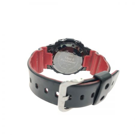  CASIO カシオ メンズ腕時計 電波ソーラー デジタル G-SHOCK Gショック PROTECTION GW-5000HR ブラック×レッド