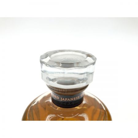 【北海道内限定発送】 SUNTORY サントリー 蒸留酒 ジャパニーズウイスキー 響 HIBIKI ジャパニーズハーモニー 700ml 未開栓