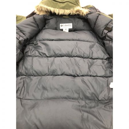  Columbia コロンビア メンズ ジャケット ナイロン ダウンジャケット パーカー Sサイズ カーキ