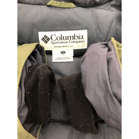  Columbia コロンビア メンズ ジャケット ナイロン ダウンジャケット パーカー Sサイズ カーキ