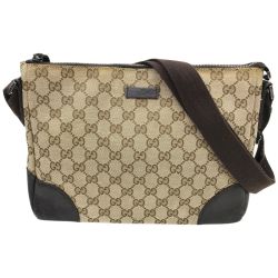 ▼▼ GUCCI グッチ ショルダーバッグ GG柄 114273 ベージュ Bランク