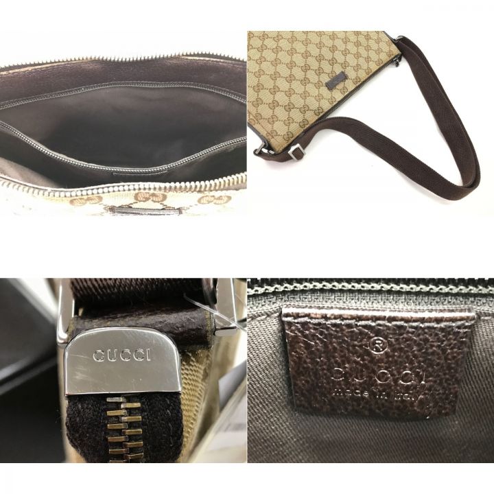 GUCCI グッチ ショルダーバッグ GG柄 114273 ベージュ｜中古｜なんでも  
