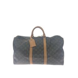 ▼▼ LOUIS VUITTON ルイヴィトン ユニセックス ボストンバッグ モノグラム キーポル50 鍵欠品 M41426 ブラウン Bランク
