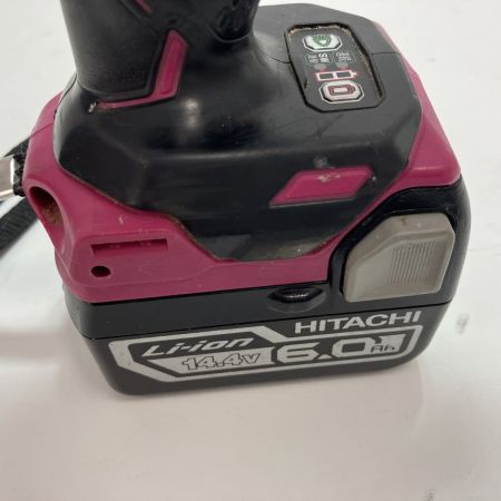 HITACHI 日立 インパクトドライバ WH14DDL2 パワフルレッド 充電器・充電池2個・ケース付