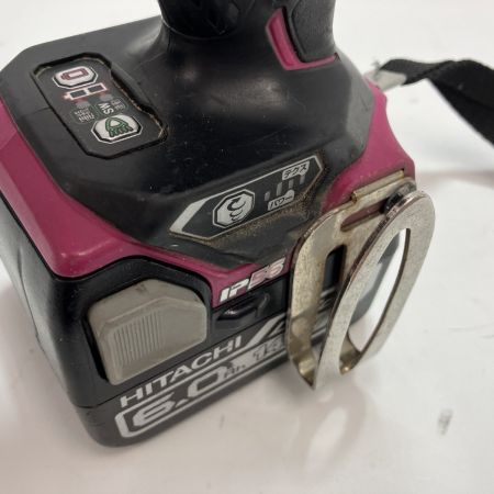 HITACHI 日立 インパクトドライバ WH14DDL2 パワフルレッド 充電器・充電池2個・ケース付