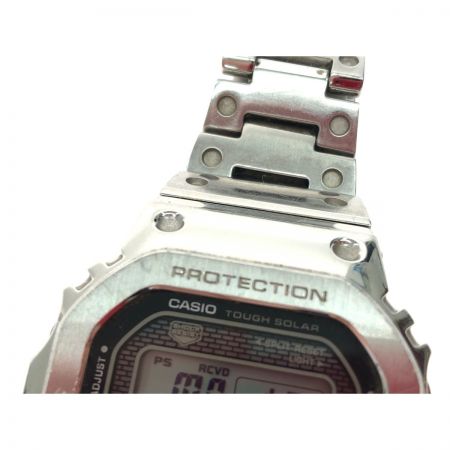  CASIO カシオ メンズ腕時計 電波ソーラー G-SHOCK Gショック デジタルウォッチ モバイルリンク GMW-B5000 シルバー
