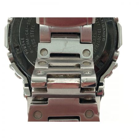  CASIO カシオ メンズ腕時計 電波ソーラー G-SHOCK Gショック デジタルウォッチ モバイルリンク GMW-B5000 シルバー