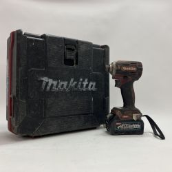 MAKITA マキタ 充電式インパクトドライバ  TD001G パープル 40v バッテリー・充電器・ケース付 Cランク