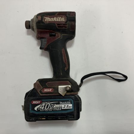 MAKITA マキタ 充電式インパクトドライバ  TD001G パープル 40v バッテリー・充電器・ケース付