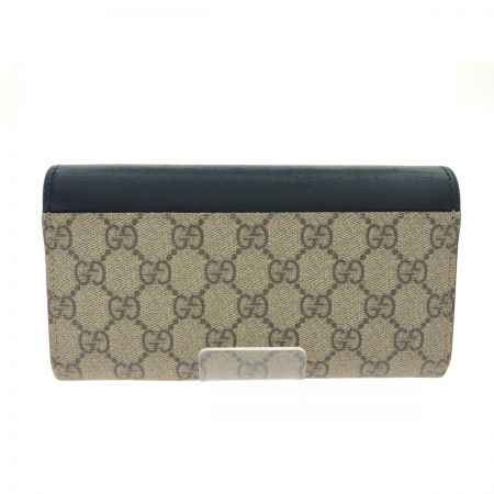 中古】 GUCCI グッチ ユニセックス 長財布 GGスプリーム