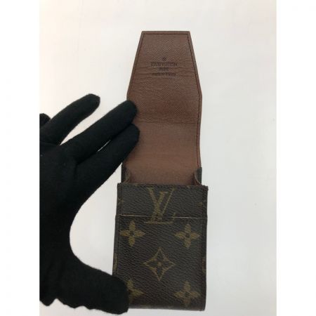  LOUIS VUITTON ルイヴィトン ユニセックス モノグラム シガレットケース エテュイ・シガレット M63024 ブラウン